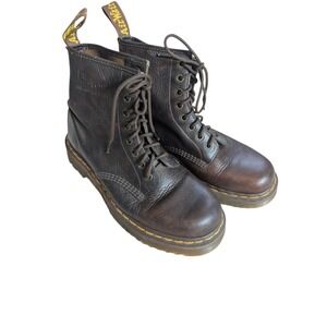Vintage Dr. Martens 1460 Dark Brown Unisex Men's 8 Women's 10
